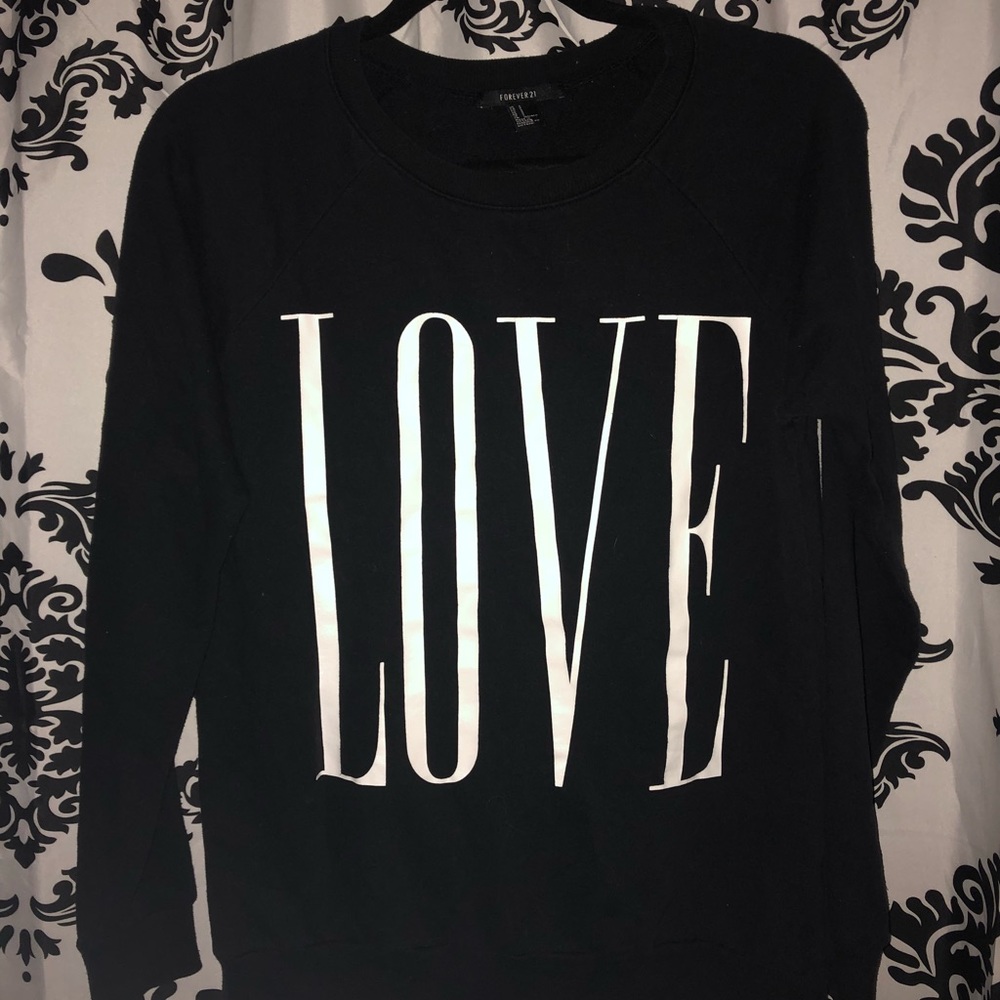 Forever 21 LOVE Crewneck